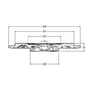 Задняя пластина MVT0361