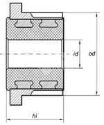 Коллектор моторчика печки KSS2821