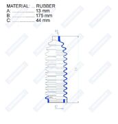 Пыльник рулевой рейки RDZ0227MG