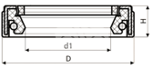 Сальник рулевой рейки HAZ0821