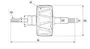 Ротор генератора AVB0835