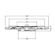 Задняя пластина MVT0365