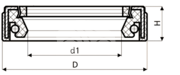 Сальник рулевой рейки HAZ1694