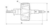 Ротор генератора AVB0521