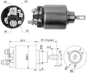 Втягивающее реле стартера SSB5417