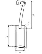 Щетки мотора отопителя KSB0018