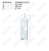 Пыльник рулевой рейки RDZ0102MG