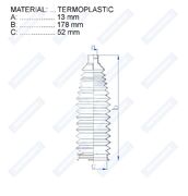 Пыльник рулевой рейки RDZ0445MG