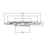 Задняя пластина MVT0007