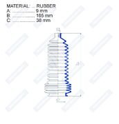 Пыльник рулевой рейки RDZ0350MG