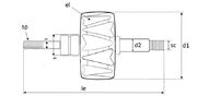 Ротор генератора AVB0054