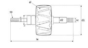 Ротор генератора AVB0002