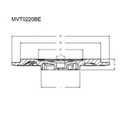 Задняя пластина MVT0220