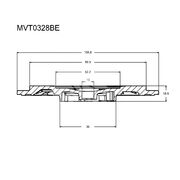 Задняя пластина MVT0328