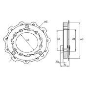 Геометрия турбокомпрессора MGT0029