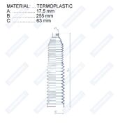 Пыльник рулевой рейки RDZ0505MG